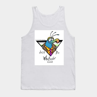 Agender pride whatever puppet weirdo Tank Top